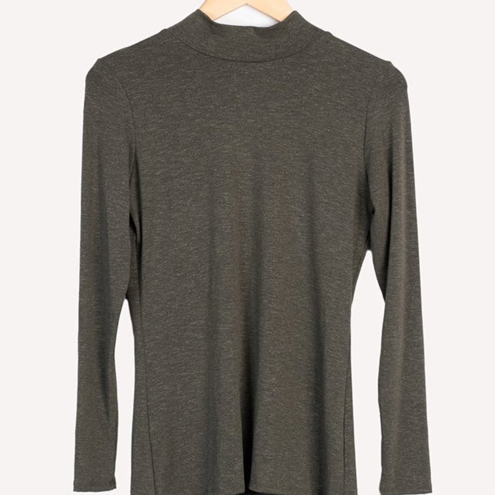 Basic long sleeve turtle neck
